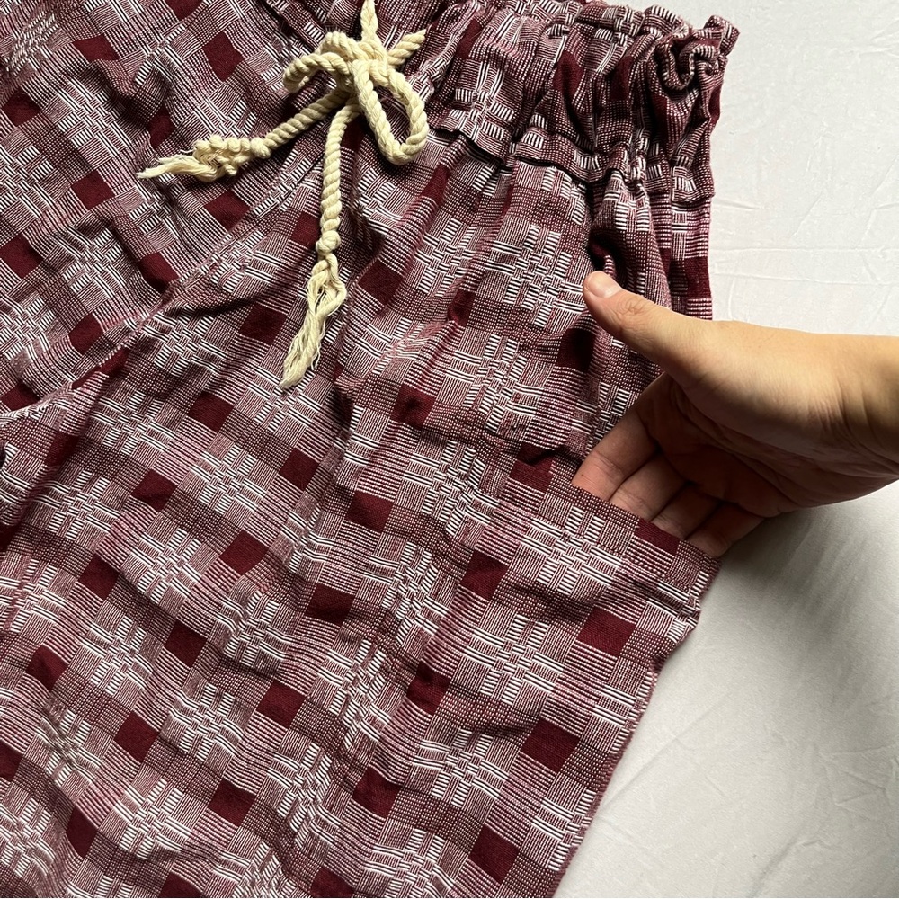 Plaid Wide Leg Pants - Picture 3 of 7